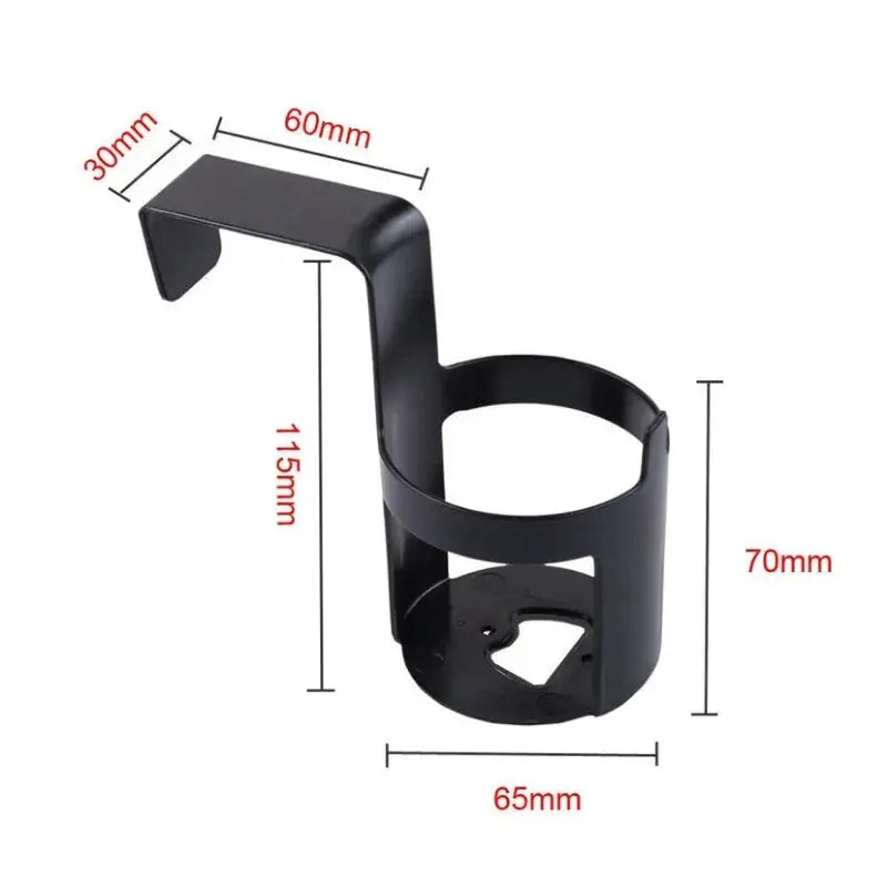 Car Drink Cup Holder Container Hook Window Door Mount Universal Durable Water Bottle Cup Stand for Auto Truck Interior Organizer by All Mart Bristol Ltd