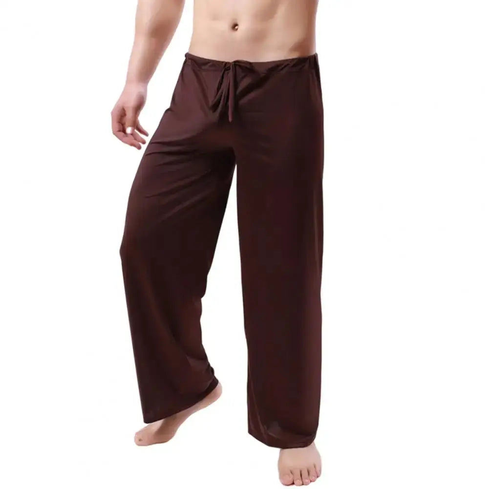 Men Sweatpants Trendy Soft Pajama Pants For Men Quick Dry Straight Full Length Men Gym Pants Men Clothing by All Mart Bristol Ltd