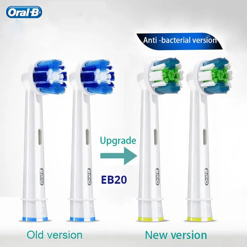 Original Oral B Replacement Brush Heads for Oral-B Rotating Electric Toothbrush Genuine Teeth Whitening Soft Bristle Refills by All Mart Bristol Ltd