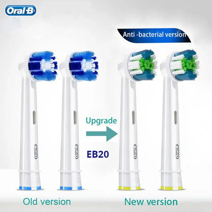 Original Oral B Replacement Brush Heads for Oral-B Rotating Electric Toothbrush Genuine Teeth Whitening Soft Bristle Refills by All Mart Bristol Ltd