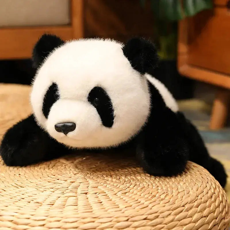 Kawaii Comfort Soft Animal Plush Throw Pillow Polar Bear Brown Bear Panda Lying On The Stuffed Animal Doll Pillow Decorate Room by All Mart Bristol Ltd