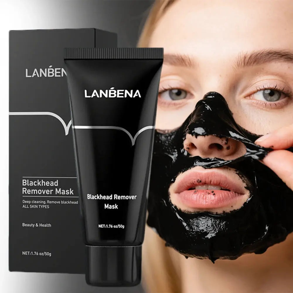 LANBENA Blackhead Remover Mask Shrinking Pore Deep Cleaning Hydrating Mask Improve Rough Skin Pores Peel Off Mud Mask Skincare by All Mart Bristol Ltd