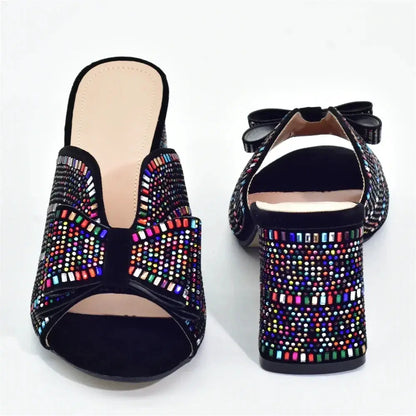 2026 Italian Elegant Women Party Pumps Decorated with Rhinestone Plus Size Women Shoes 43 High Heels Women Pumps Platform Heels by All Mart Bristol Ltd