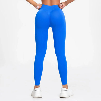 NCLAGEN Seamless Leggings Sports Women Gym Wear Clothes Outfit Yoga Pants Squat Proof Fitness Running Scrunch Bum Tights by All Mart Bristol Ltd
