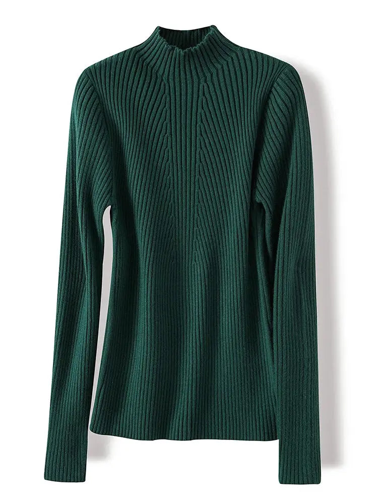 2026 Autumn Winter Turtleneck Sweater Women Fashion Chic Tops Women Knitted Pullovers Long Sleeve Jumper Pull Femme Clothing by All Mart Bristol Ltd