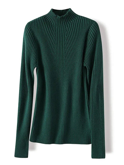 2026 Autumn Winter Turtleneck Sweater Women Fashion Chic Tops Women Knitted Pullovers Long Sleeve Jumper Pull Femme Clothing by All Mart Bristol Ltd