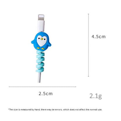 Cute Cable Protector Bites Wire Cable Organizer Winder Saver USB Charging Cable Data Line Earphones Cord Protector Cover by All Mart Bristol Ltd