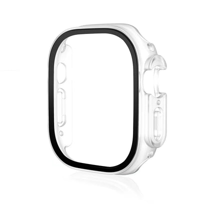 Glass+case For Apple Watch Ultra 49mm PC Bumper+Screen Protector Tempered luxury box Cover for apple watch ultra 2 Accessories by All Mart Bristol Ltd