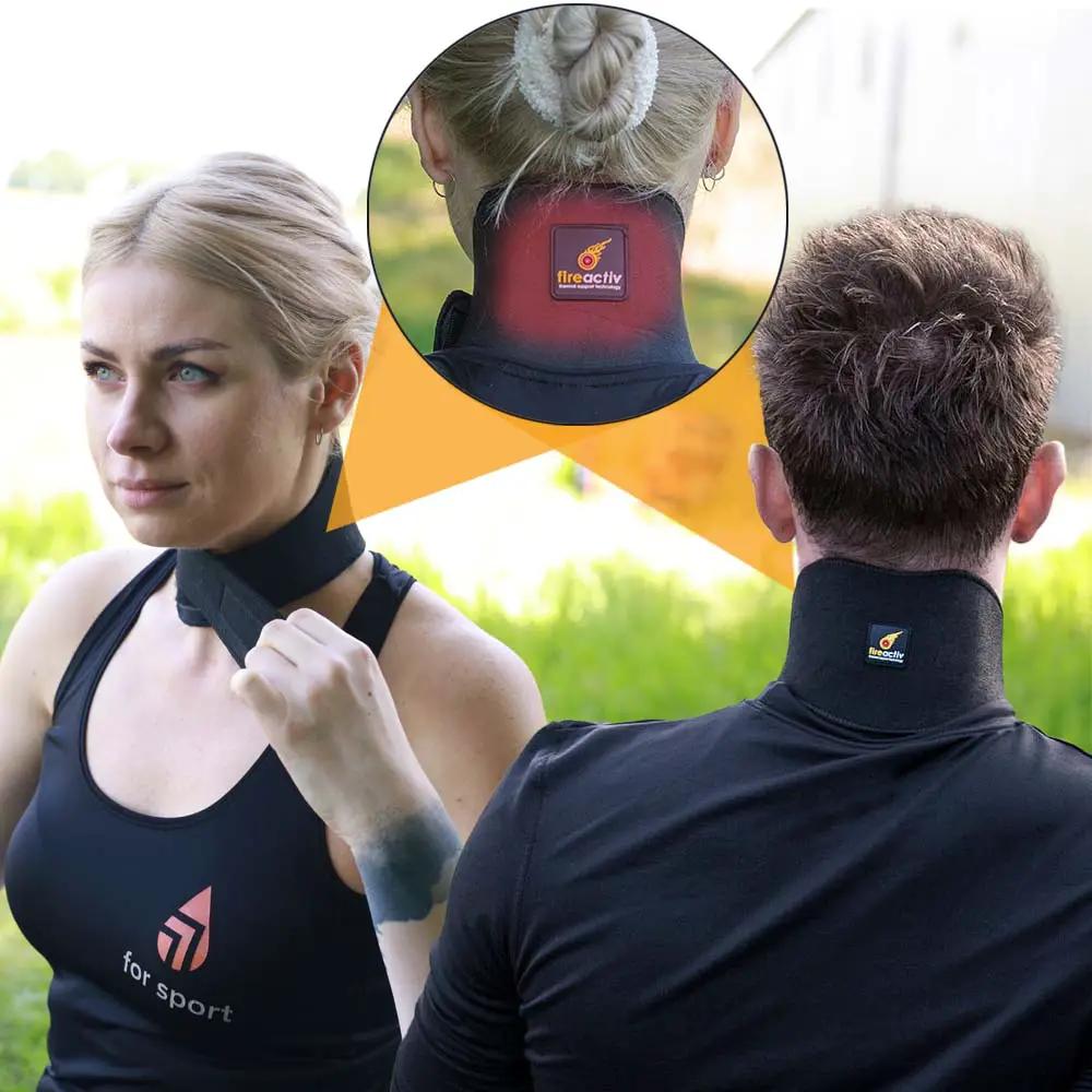 Self Heating Thermal Neck Support by Fireactiv