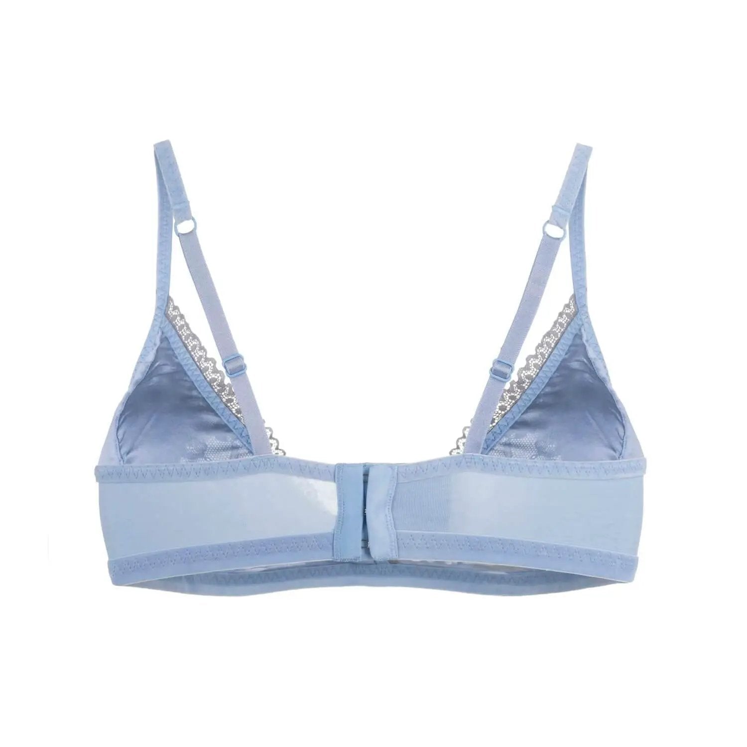 Serenity - Lace Organic Cotton & Silk Bralette by Juliemay Lingerie