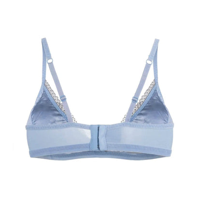 Serenity - Lace Organic Cotton & Silk Bralette by Juliemay Lingerie