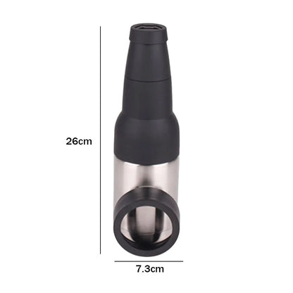 12oz Drink Can Bottle Holder 3 in 1 Stainless Steel Beer Tank with Opener Double Wall Vacuum Insulated Bottle Drink Vacuum Flask by All Mart Bristol Ltd