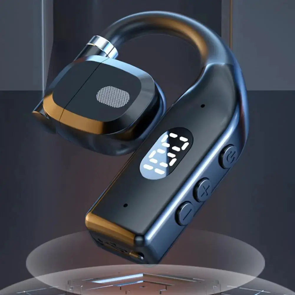 Earhooks Wireless Bluetooth 5.4 Headphones Gaming Sports Headset HiFi Stereo Noise Reduction Earbuds Earphone With Microphone by All Mart Bristol Ltd