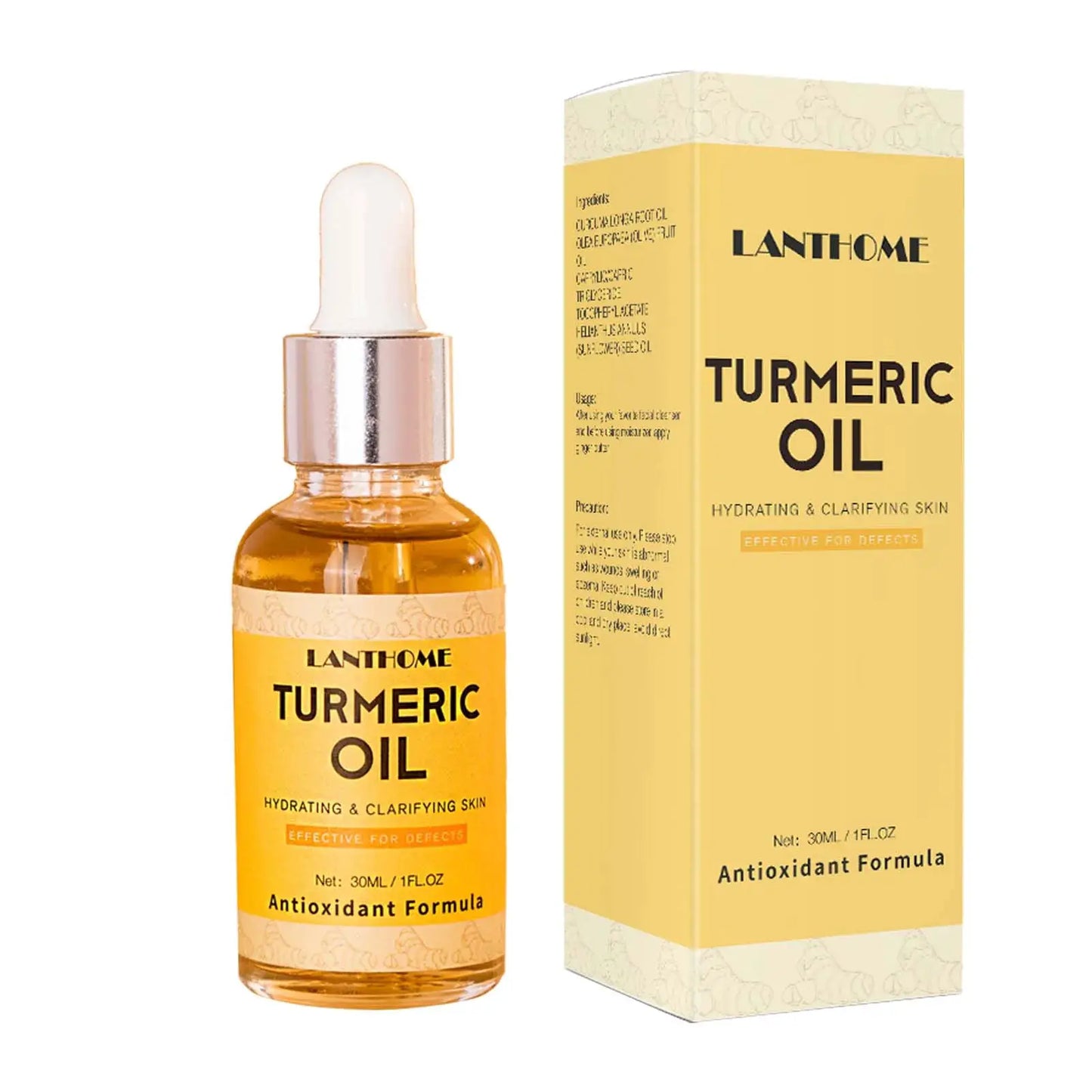 30ml Turmeric Oil Facial Turmeric Serums Deep Moisture Serums Turmeric Freckle Whitening Serum Nourish Smooth Face Skin Care by All Mart Bristol Ltd