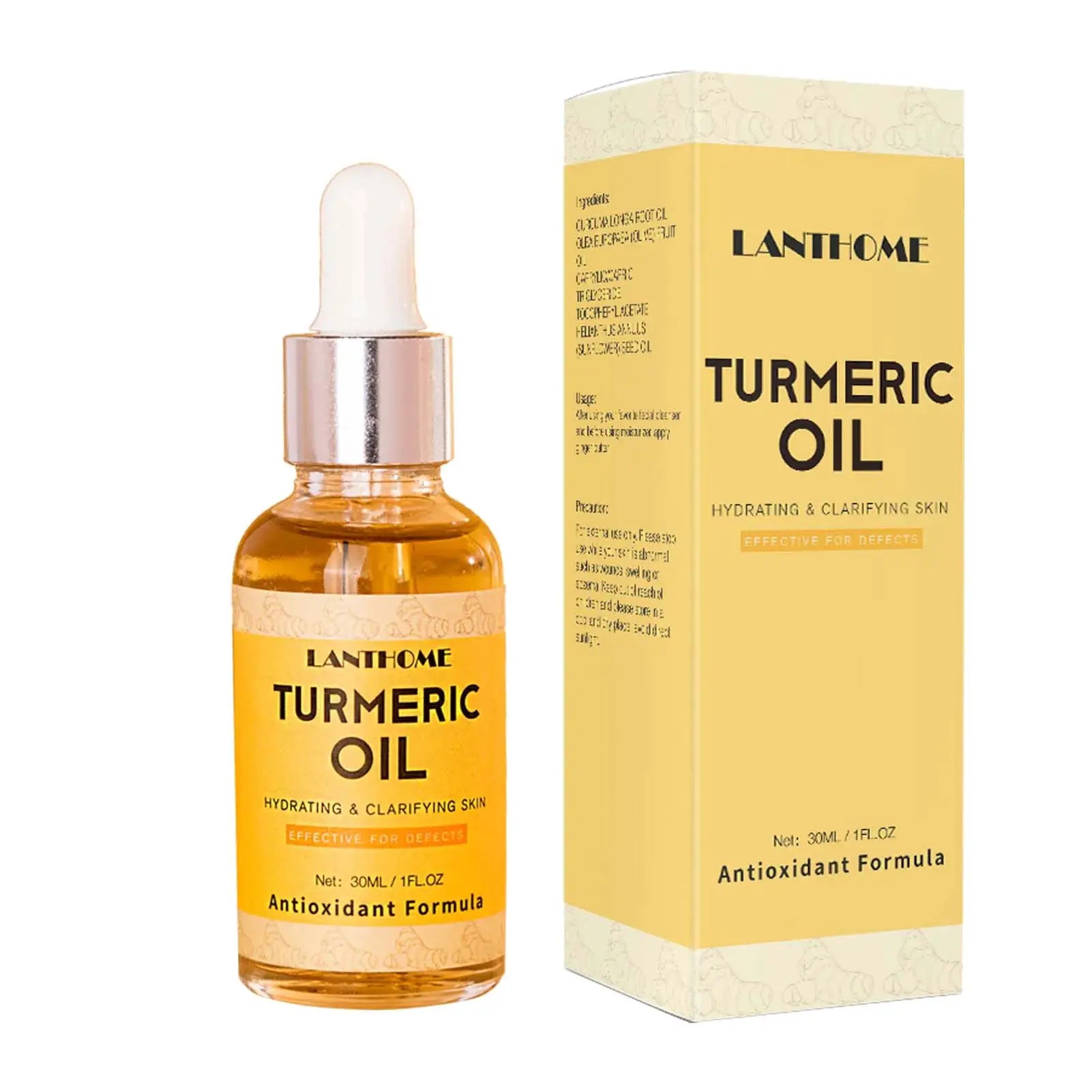 30ml Turmeric Oil Facial Turmeric Serums Deep Moisture Serums Turmeric Freckle Whitening Serum Nourish Smooth Face Skin Care by All Mart Bristol Ltd