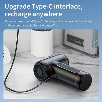 New 1600000Pa 5 in1 Wireless Automobile Vacuum Cleaner Portable Robot Vacuum Cleaner Handheld Mini For Car Home Appliance by All Mart Bristol Ltd