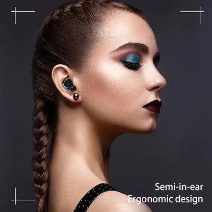 M10 TWS Wireless Headphones fone Bluetooth-compatible Earphones In-Ear Headset Sports Stereo Noise Canceling Earbuds for Xiaomi by All Mart Bristol Ltd