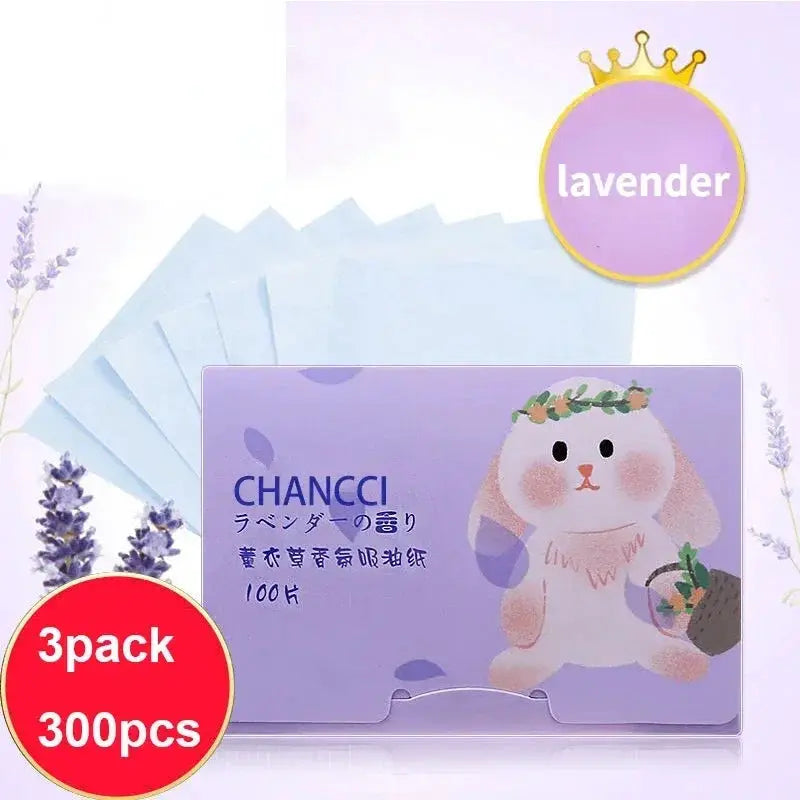 5 Box Matte Face Wipes Oil Control Oil-absorbing Face Cleaning Beauty Makeup Tools Accessories Facial Oil Blotting Sheets Paper by All Mart Bristol Ltd