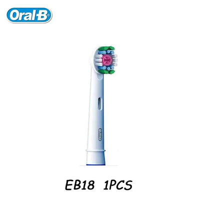 Original Oral B Replacement Brush Heads for Oral-B Rotating Electric Toothbrush Genuine Teeth Whitening Soft Bristle Refills by All Mart Bristol Ltd