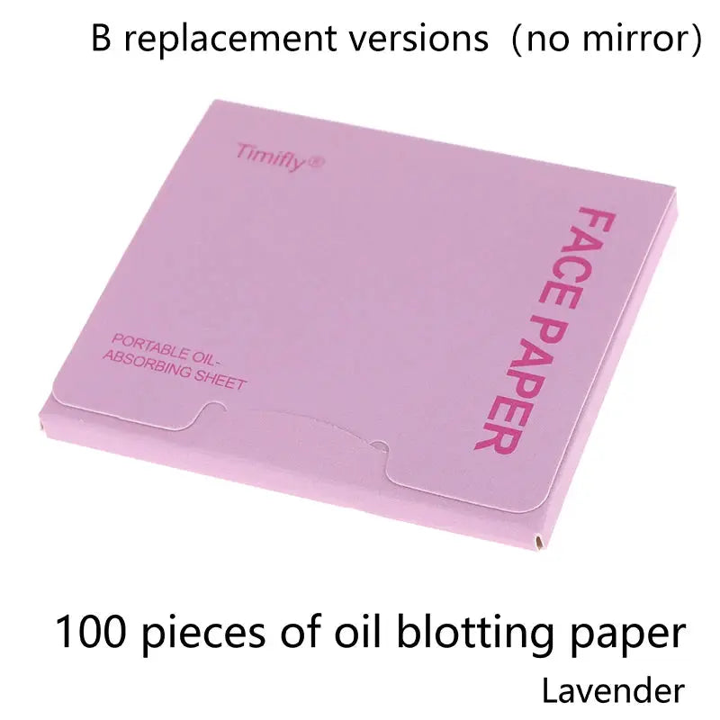 Oil Blotting Sheets With Makeup Puff 100pcs Matting Face Wipes Oil Control Paper Oil-absorbing Cleaning Makeup Tools Skin Care by All Mart Bristol Ltd