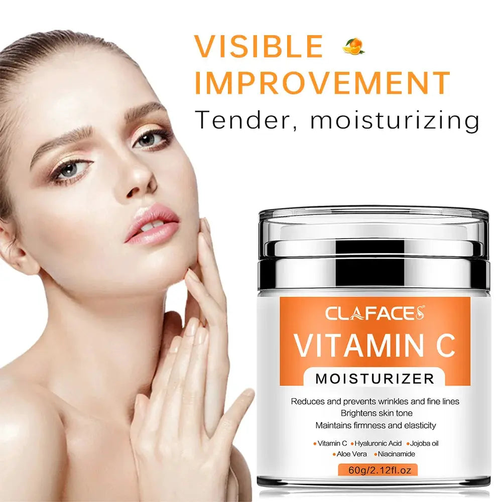 Retinol Face Cream Anti-wrinkle Anti-aging Moisturizing Hyaluronic Acid Vitamin C Facial Cream Skincare Face Whitening Creams by All Mart Bristol Ltd