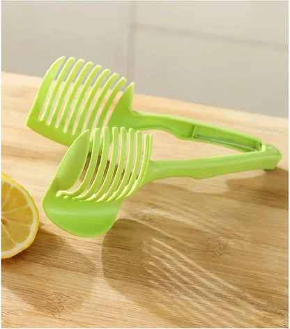1PC Plastic Kitchen Handheld Potato Slicer Tomato Cutter Tool Lemon Cutting Cooking Kitchen Accessories Kitchenware by All Mart Bristol Ltd