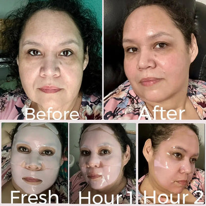 Overnight Collagen Mask Salmon DNA PDRN Face Mask For Glass Glow Skin Elasticity Hydrating Firming Smooth korean Skincare by All Mart Bristol Ltd