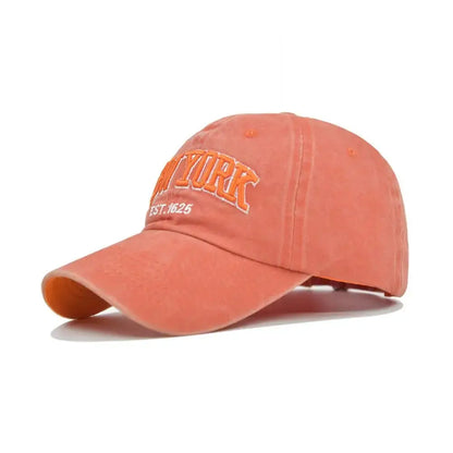 Fashion WASHED DENIM Baseball Cap Men Women Distressed Faded Caps Sunscreen Hats Adjustable Baseball Hats Outdoor Sports Hats by All Mart Bristol Ltd