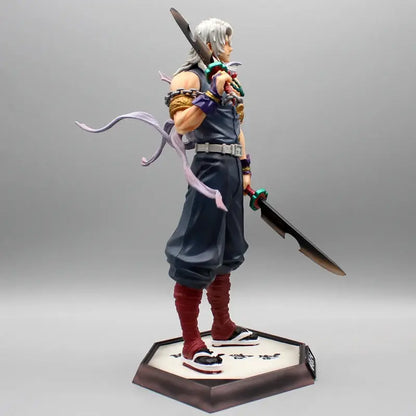 Demon Slayer Anime Figure Uzui Tengen Gk Statue Figurine Pvc Model Doll Collection Desktop Ornament Toys Children Birthday Gifts by All Mart Bristol Ltd