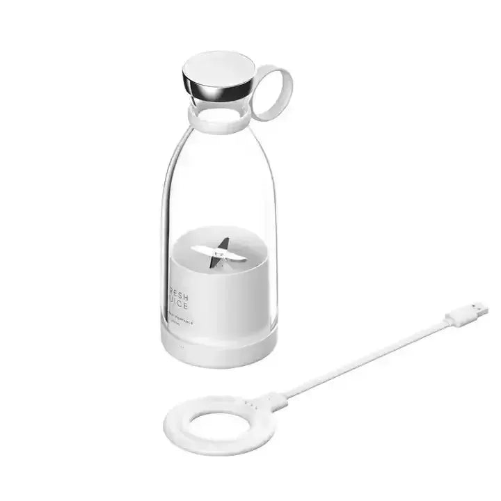 Portable USB Rechargeable Mini Blender Bottle for Fresh Juice by All Mart Bristol Ltd
