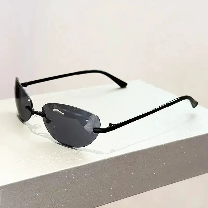 New Luxury Brand Designer Small Frame Cat Eye Sunglasses Women Vintage Fashion Sun Glasses Popular Punk Sexy Ladies Shades UV400 by All Mart Bristol Ltd