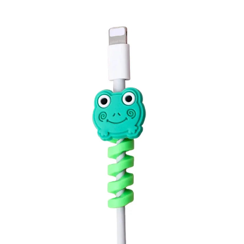 Cute Cable Protector Bites Wire Cable Organizer Winder Saver USB Charging Cable Data Line Earphones Cord Protector Cover by All Mart Bristol Ltd