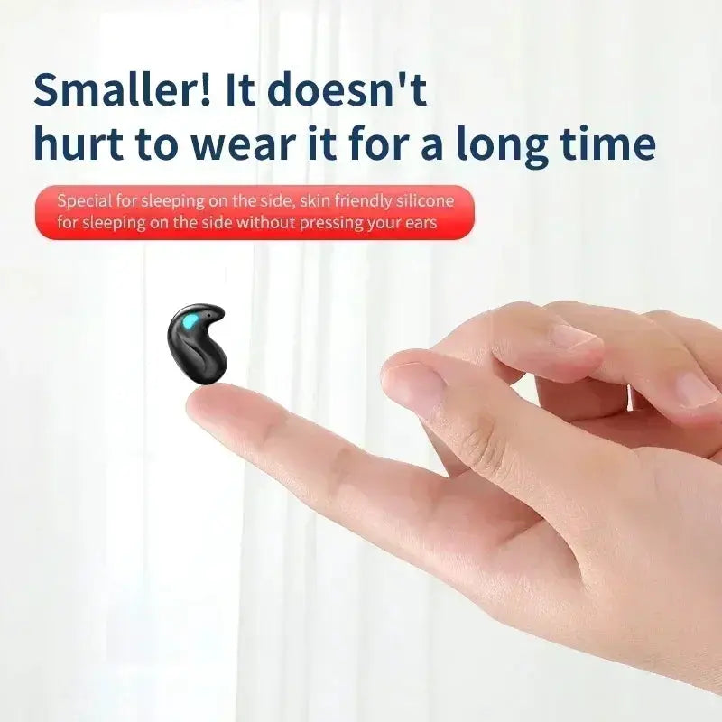 X55 Mini Wireless Earphones Bluetooth Headphones Noise Reduction Sport Game Sleep Bluetooth 50 Earbuds HIFI Stereo Music Headset by All Mart Bristol Ltd