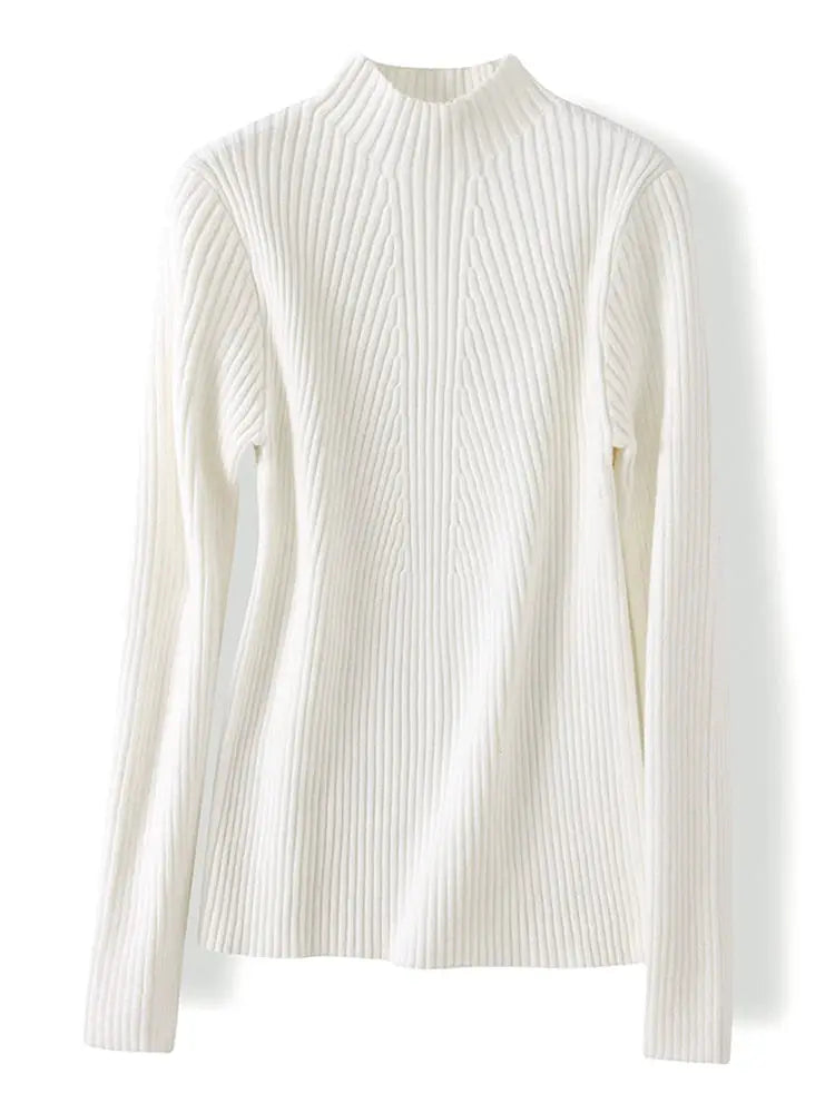 2026 Autumn Winter Turtleneck Sweater Women Fashion Chic Tops Women Knitted Pullovers Long Sleeve Jumper Pull Femme Clothing by All Mart Bristol Ltd