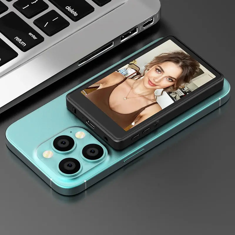 Magnetic Phone Monitor - Real-Time Selfie/Rear Cam - 4K Streaming Assistant - Wide Angle - Fits Most Phones by All Mart Bristol Ltd