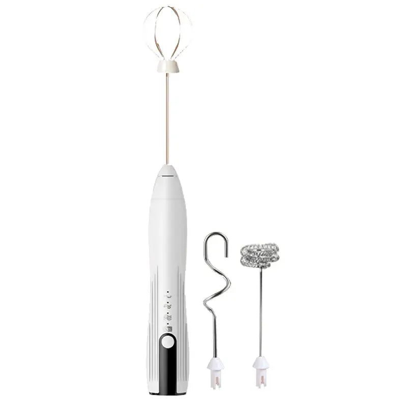 Handheld Electric Milk Frother and Coffee Whisk Mixer by All Mart Bristol Ltd