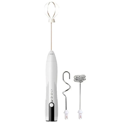 Handheld Electric Milk Frother and Coffee Whisk Mixer by All Mart Bristol Ltd