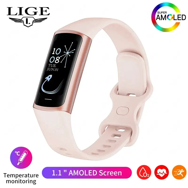 2025 Sport Smart Bracelet Fitness Tracker For Man Women Band Waterproof Connected Phone Tracker Men Smart Watch For Android ios by All Mart Bristol Ltd