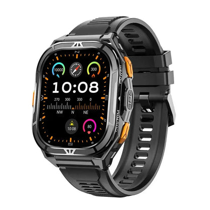 X5 Smart Watch 1.96inch Amoled Bluetooth Calling SOS Outdoors Sports Fitness Tracker SmartWatch For Men Women by All Mart Bristol Ltd