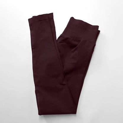 NCLAGEN Seamless Leggings Sports Women Gym Wear Clothes Outfit Yoga Pants Squat Proof Fitness Running Scrunch Bum Tights by All Mart Bristol Ltd