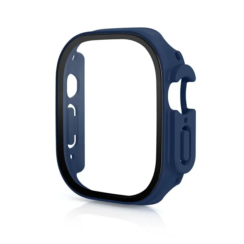 Glass+case For Apple Watch Ultra 49mm PC Bumper+Screen Protector Tempered luxury box Cover for apple watch ultra 2 Accessories by All Mart Bristol Ltd