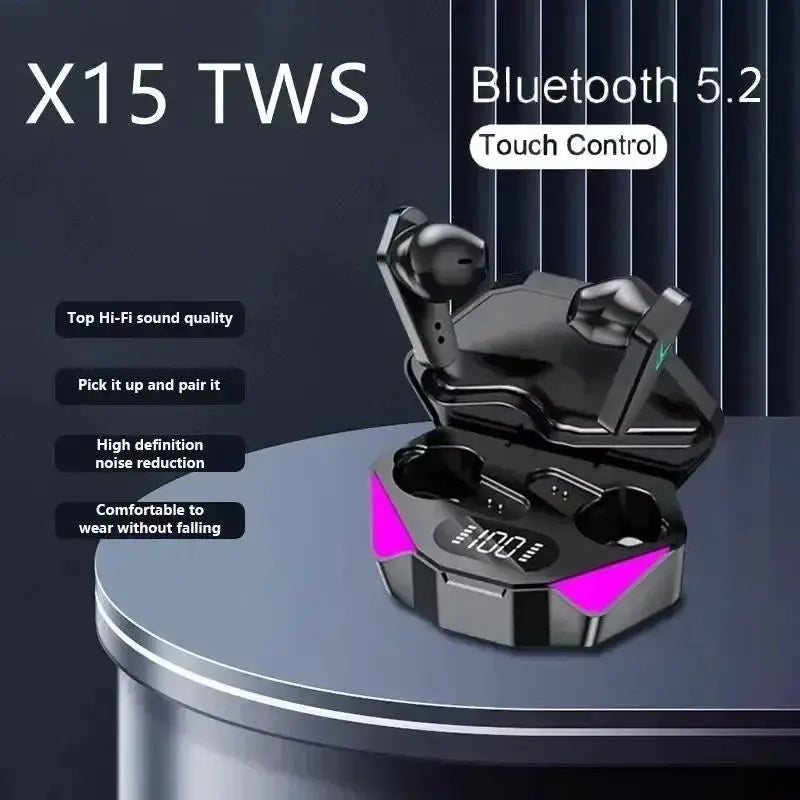 Original TWS Earphones Bluetooth Wireless Gamer Headphones 65ms Low Latency Earbuds Fone Headset apply to smartphones by All Mart Bristol Ltd