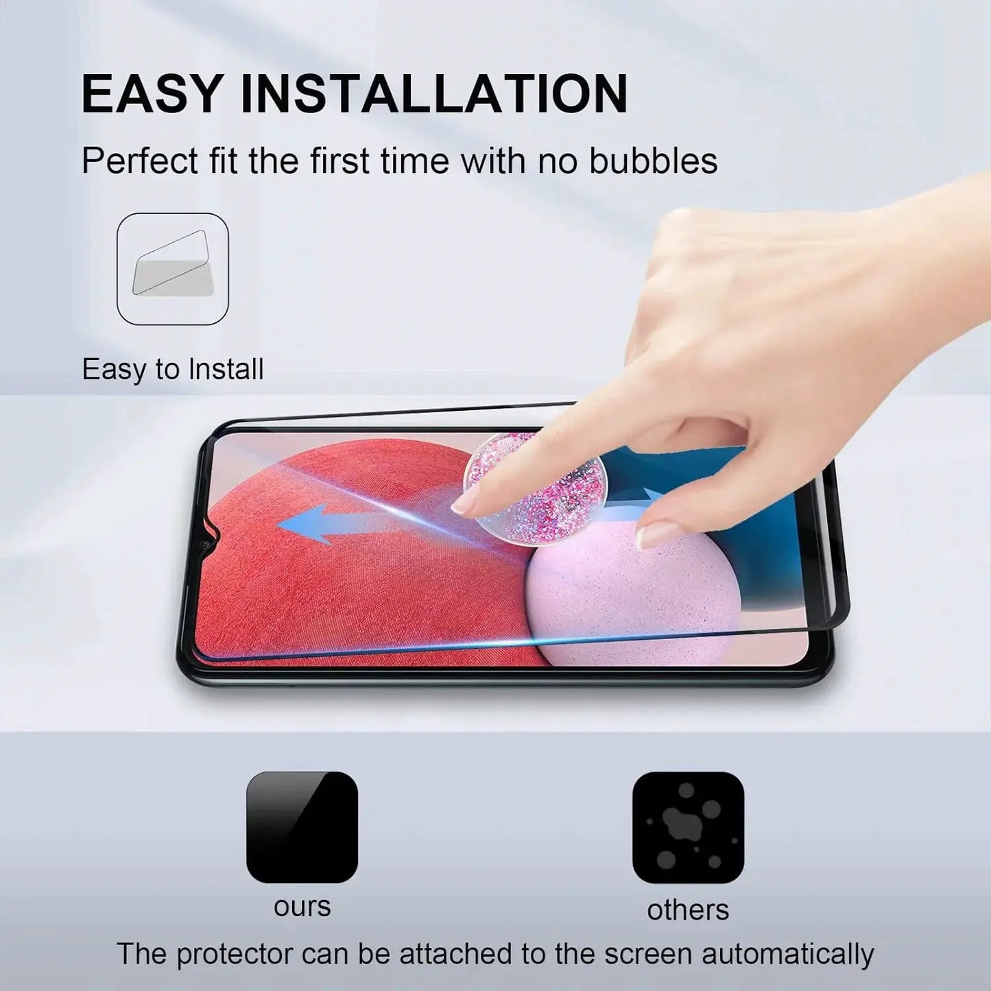 For Samsung Galaxy A12 A13 A32 5G Compatible Screen Protector, Anti-Scratch Screen Protector by All Mart Bristol Ltd