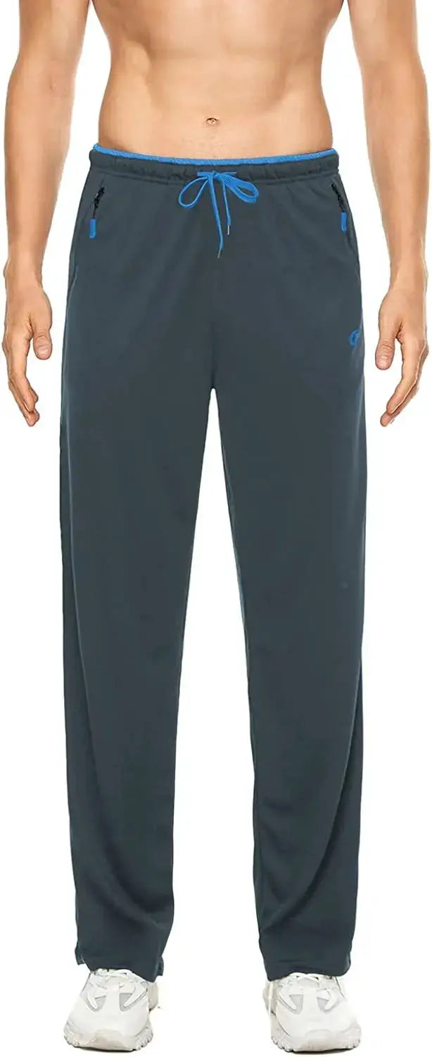 Men Sweatpants Running Sport Pants Drawstring Lightweight Solid Joggers Sport Streetwear Casual Breathable Trousers Tracksuit by All Mart Bristol Ltd
