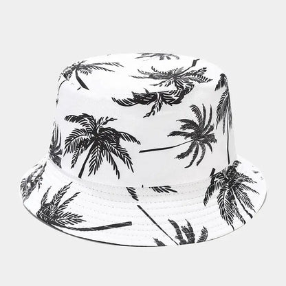 2024 Spring/Summer Suns-Protect Hat Bob Men’s Fashion Coco Print Bucket Hat Unisex Fisherman Hat Women’s Leisure Basin Cap by All Mart Bristol Ltd