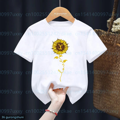 kawaii Girls T-Shirts Cheerleader Girls Sports Gymnastics Enthusiast Tshirts Fashion kids Clothing Tshirt girls clothes 2 to15 by All Mart Bristol Ltd