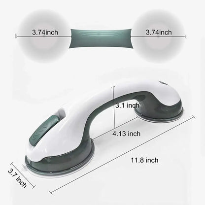 New Shower Handle Safety Helping Handle Anti Slip Support Toilet Bathroom Safe Grab Bar Vacuum Sucker Suction Cup Handrail by All Mart Bristol Ltd