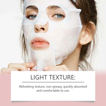 Bio-Collagen Real Deep Mask Hydrolyzed Collagen Soluble Rejuvenation Pore Shrinking Brightening Refresh Moisturizing Sheet Mask by All Mart Bristol Ltd