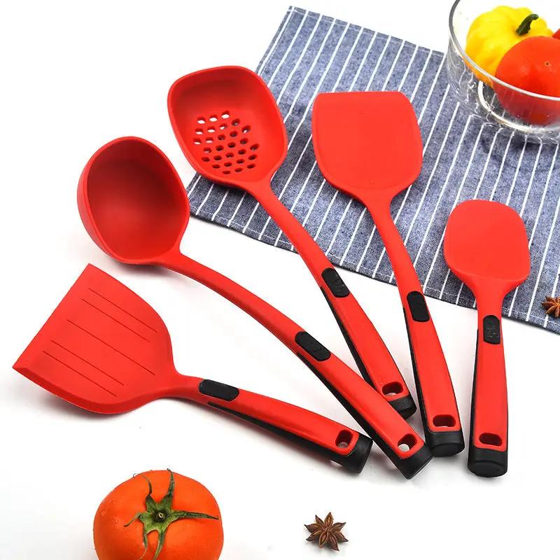 Silicone Kitchen Utensils Set by Cashymart