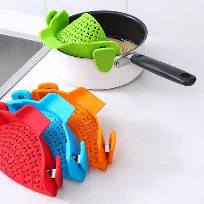 Silicone Pot Side Drain Stopper by Cashymart
